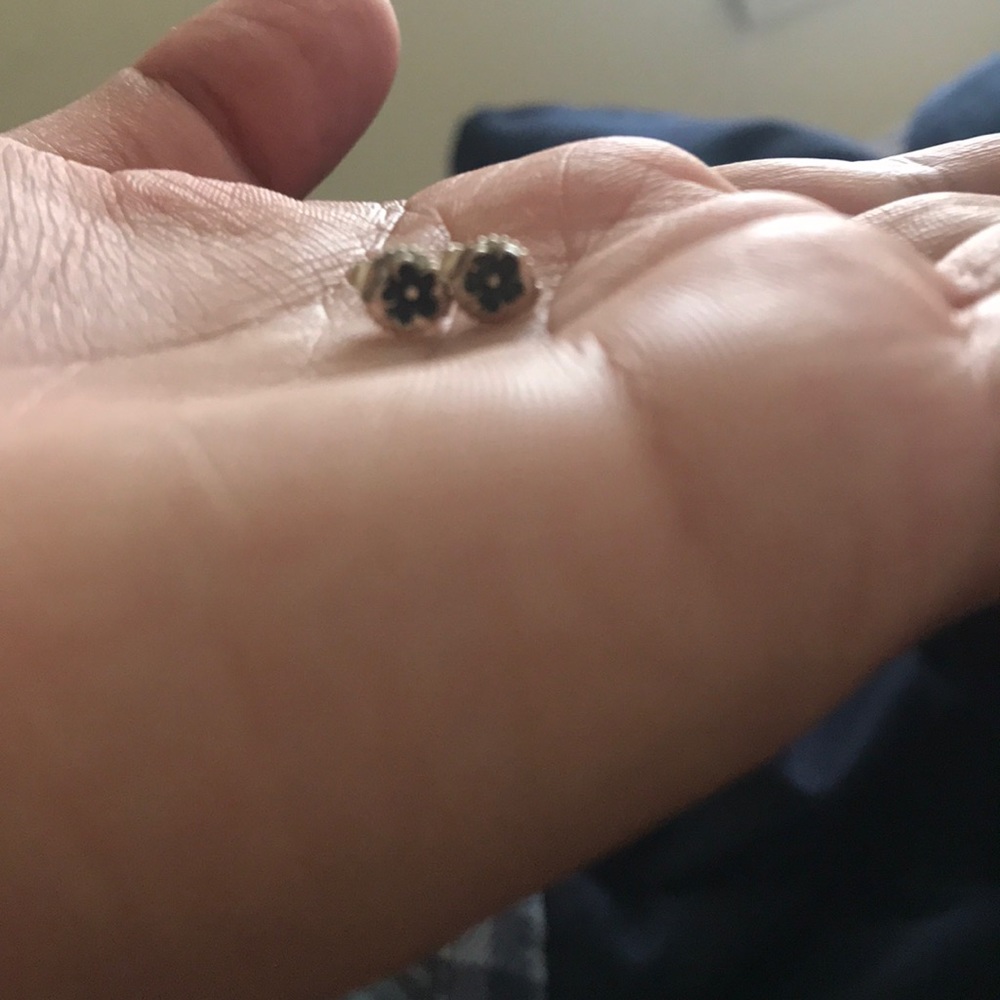 Mini flower ear posts from James Avery